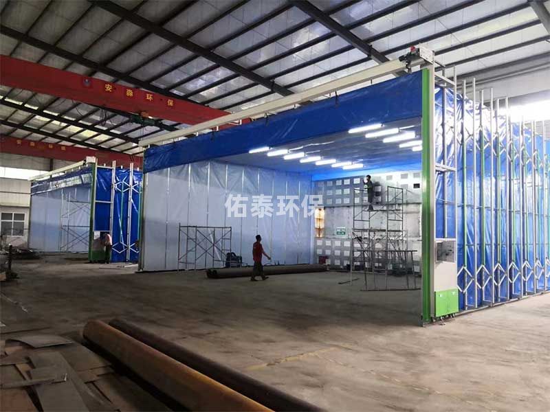 移動(dòng)伸縮式噴漆房日常使用要注意的問題有哪些？